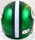 Quay Walker Autographed Green Bay Packers Flash Speed Mini Helmet-Beckett W Holo