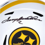 Terry Bradshaw Pittsburgh Steelers Signed Riddell Lunar Eclipse Helmet