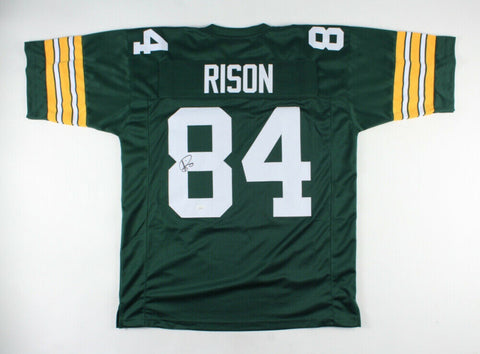 Andre Rison Signed Green Bay Packers Jersey (JSA COA) Super Bowl XXXI Champ W.R.