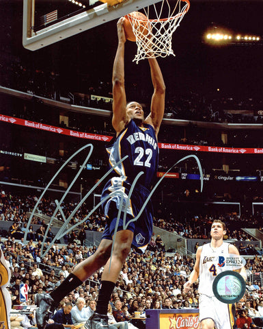 Grizzlies Rudy Gay Authentic Signed 8x10 Photo Autographed BAS #D94324