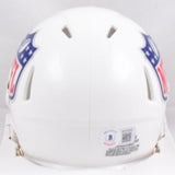 Trevon Diggs Stefon Diggs Autographed NFL Speed Mini Helmet- Beckett W Hologram