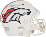 Russell Wilson Denver Broncos Signed Riddell FlatSpeed Authentic Helmet