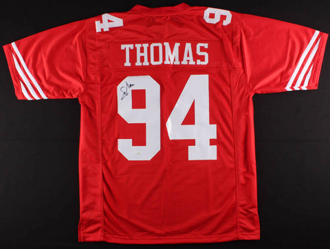 Solomon Thomas Signed 49ers Jersey (JSA Holo) 2017 #3 Overall Pck NFL Draft D.E.