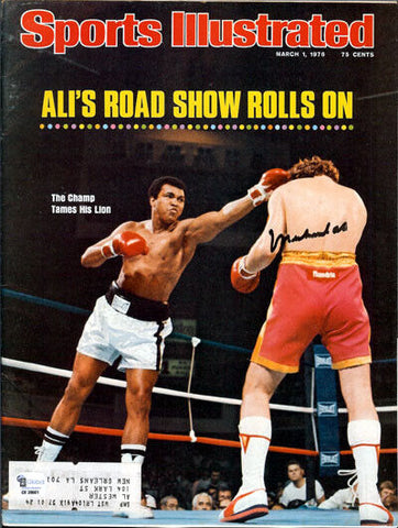 Muhammad Ali Autographed Signed Sports Illustrated Magazine PSA/DNA #E34613