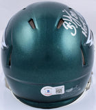 Brian Dawkins Signed Philadelphia Eagles Speed Mini Helmet w/HOF-Beckett W Holo