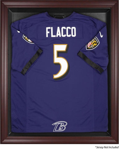 Baltimore Ravens Frame Jersey Display Case-Mahogany Authentic