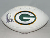 STERLING SHARPE SIGNED AUTOGRAPHED GREEN BAY PACKERS LOGO FOOTBALL BECKETT