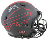 Bills Stefon DIggs Signed Eclipse Full Size Speed Proline Helmet BAS Witnessed