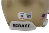 Michael Mayer Signed Notre Dame Fighting Irish Schutt Mini Helmet Beckett 37432