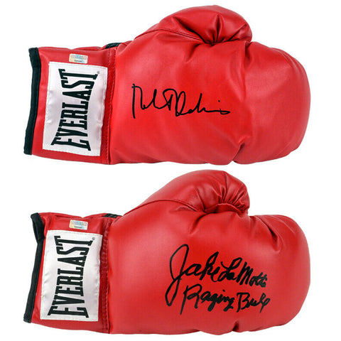 Robert De Niro & Jake LaMotta Autographed 1980 Raging Bull Everlast Boxing Glove