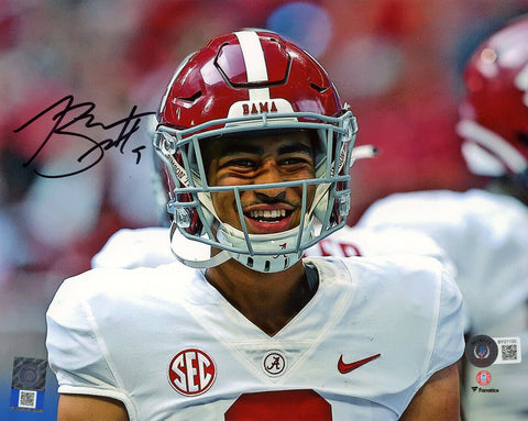 Bryce Young Autographed/Signed Alabama Crimson Tide 8x10 Photo BAS 34741