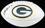 Quay Walker Signed Green Bay Packers Logo Football (Beckett) 2022 1st Round Pick