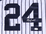 Matt Carpenter Signed New York Yankees Pinstriped Jersey (JSA) N.Y. 3rd Baseman