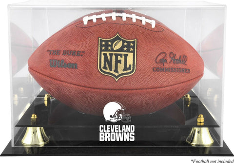 Cleveland Browns Team Logo Football Display Case - Fanatics