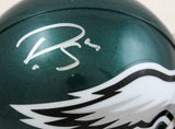 Darius Slay Autographed Philadelphia Eagles Mini Helmet- Beckett *Silver
