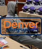 Randy Moss Signed Minnesota Vikings Authentic Speed Flex Helmet BAS 28968
