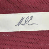 FRAMED Autographed/Signed MIKE EVANS 33x42 Texas A&M Red Jersey PSA/DNA COA Auto