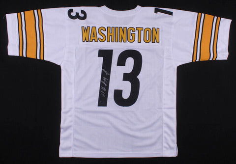 James Washington Signed Pittsburgh Steelers White Home Jersey (Player Hologram)