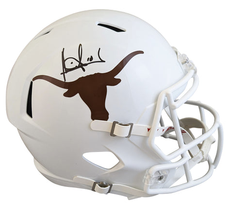 Texas Vince Young Authentic Signed Full Size Speed Rep Helmet BAS Witnessed