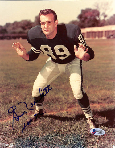 Colts Gino Marchetti "HOF 72" Authentic Signed 8x10 Photo Autographed BAS 2