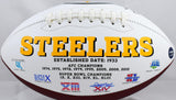 Barry Foster Autographed Pittsburgh Steelers Logo Football w/92 All Pro-Prova