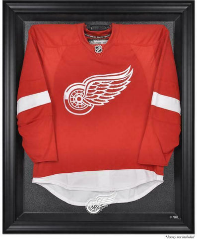 Detroit Red Wings Black Framed Logo Jersey Display Case - Fanatics Authentic