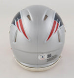 Matthew Judon Signed New England Patriots Mini Helmet (Beckett) 4xPro Bowl L.B.