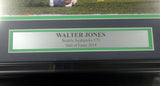 WALTER JONES AUTOGRAPHED SIGNED FRAMED 16X20 PHOTO SEAHAWKS MCS HOLO 99724