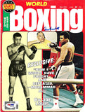 Muhammad Ali Autographed Signed Boxing World Magazine Cover PSA/DNA #S01635