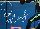 DK Metcalf Signed Seattle Seahawks 16x20 TD HM Photo-Beckett W Hologram *White