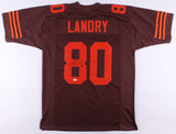 Jarvis Landry Signed Cleveland Browns Color Rush Jersey (JSA COA) 3xPro Bowl W.R