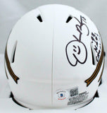 Derrick Brooks Autographed FSU Lunar Speed Mini Helmet w/NAT'L Champs-BAW Holo