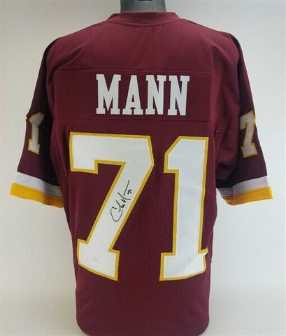 Charles Mann Signed Washington Redskins Jersey (JSA COA) 3xSuper Bowl Champ D.E