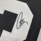 Framed Autographed/Signed Stephen Steph Curry 33x42 Black Jersey JSA COA