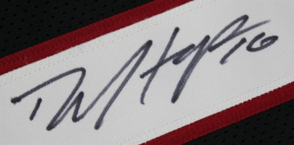 Autographed/Signed DEANDRE HOPKINS Arizona Black Football Jersey JSA COA  Auto