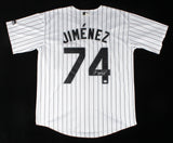 Eloy Jimenez Signed Chicago White Sox Custom Style Jersey (PSA/DNA COA) OF