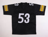 Maurkice Pouncey Signed Steelers Jersey (JSA) Pittsburgh's 9xPro Bowl Center