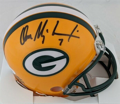 Don Majkowski Signed Green Bay Mini Helmet (JSA COA) Packers Pre Brett Favre QB