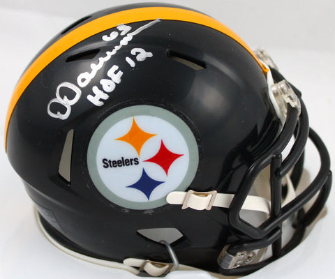 Dermontti Dawson Autographed Pittsburgh Steelers Speed Mini Helmet w/HOF-Prova
