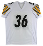 Jerome Bettis Authentic Signed White Pro Style Jersey Autographed BAS Witnessed