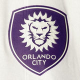 Frmd Will Johnson Orlando City SC Signed MU #4 White Jersey vs. SJ on 8/31/19