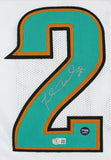 Fred Taylor Authentic Signed White Pro Style Jersey Autographed BAS Witnessed