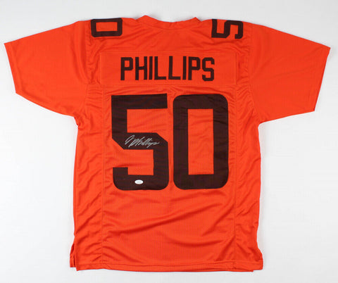 Jacob Phillips Signed Cleveland Browns Jersey (JSA COA) 2020 3rd Rnd Pk LSU / LB