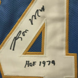 Autographed/Signed RON MIX "HOF 1979" San Diego Powder Blue Jersey JSA COA Auto