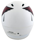 Cardinals Kyler Murray Signed Flat White F/S Speed Rep Helmet w/ Black Sig BAS W