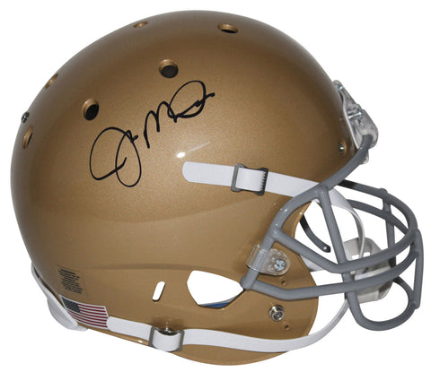 Notre Dame Joe Montana Signed Schutt Full Size Rep Helmet BAS Witnessed