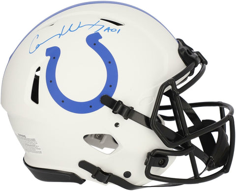 Carson Wentz Indianapolis Colts Signed Lunar Eclipse Alternate Authentic Helmet