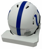 Jonathan Taylor Signed Indianapolis Colts Mini Helmet (JSA COA) 2021 Pro Bowl RB