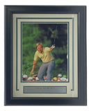 Jack Nicklaus Signed Framed 8x10 Golf Photo JSA RR41511