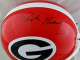 D'Andre Swift Autographed Georgia Bulldogs F/S Schutt Helmet - Beckett W Auth